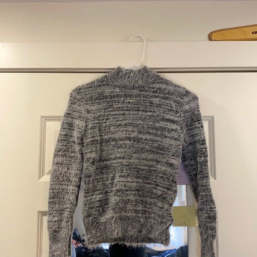 Mock neck sweater